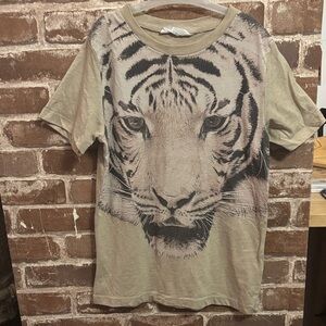 H&M Tiger Graphic T-Shirt